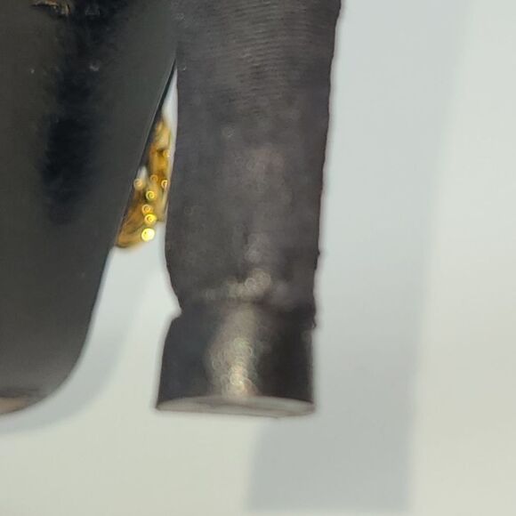 Escada Black and Gold Women's Shoes - Picture 6 of 15